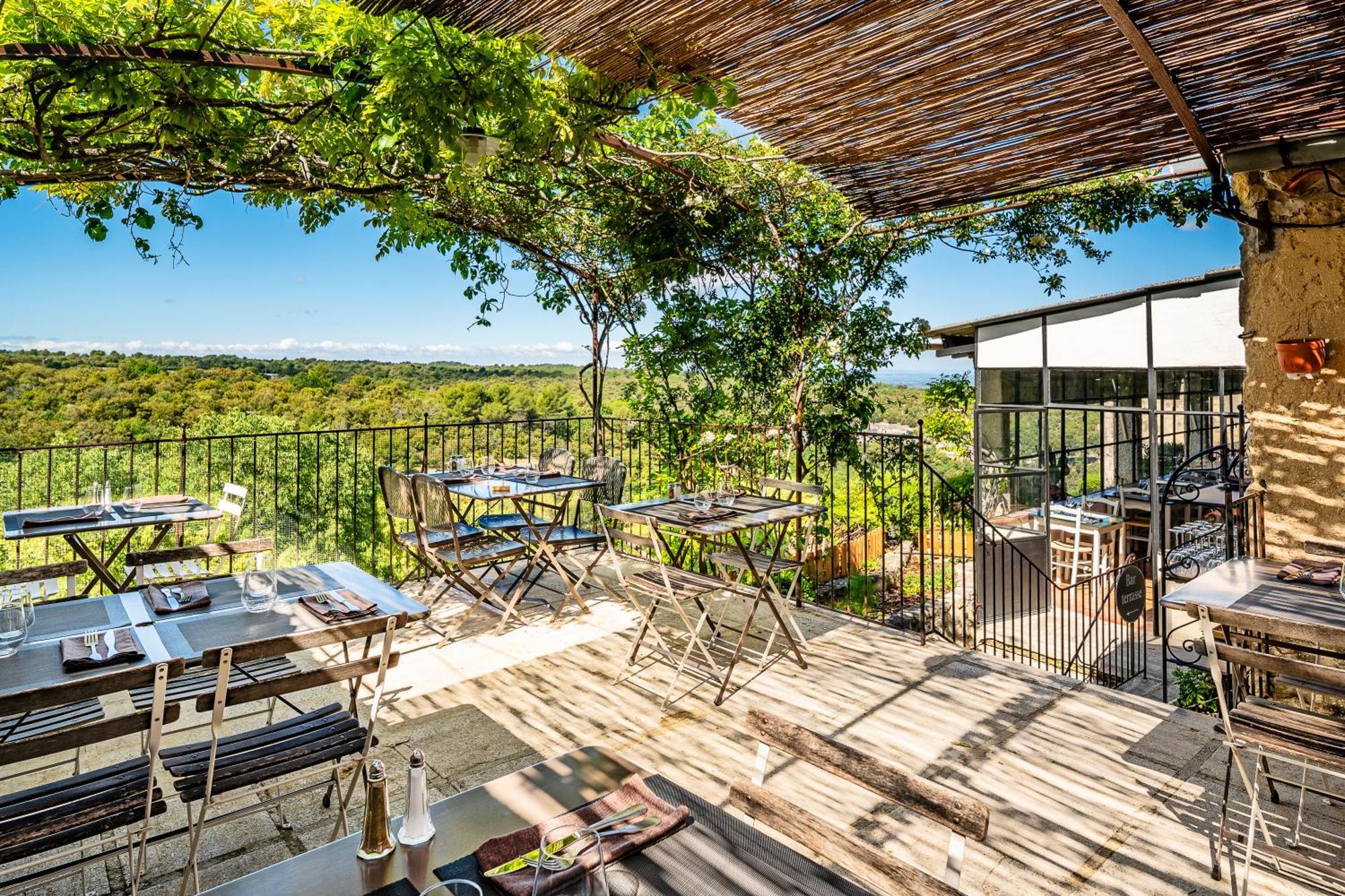 Hotel Restaurant Les Remparts Venasque Ngoại thất bức ảnh